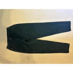 Wrangler Women's Casual Pants Sz 10 Dark Green Denim High-waisted
